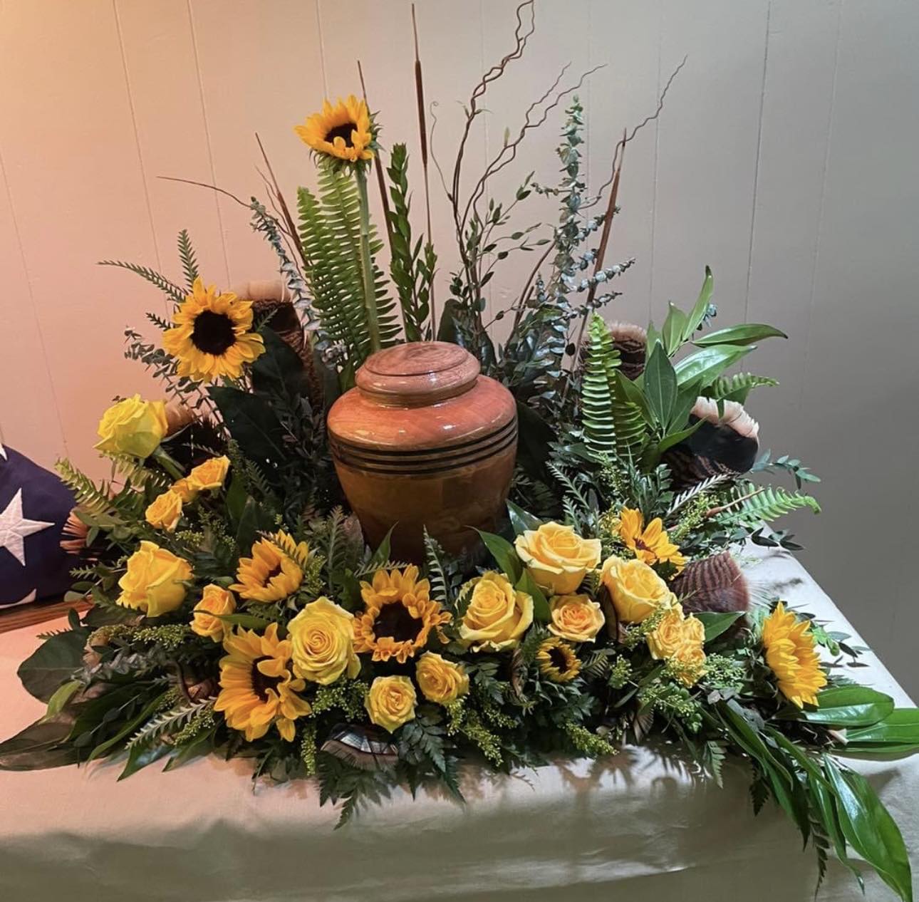 Treasured Memories - Urn Arrangement